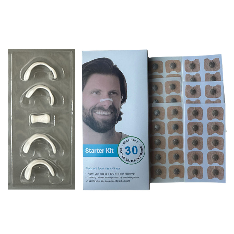 30-pair kit with 4 white magnetic bands and sheets of adhesive tabs