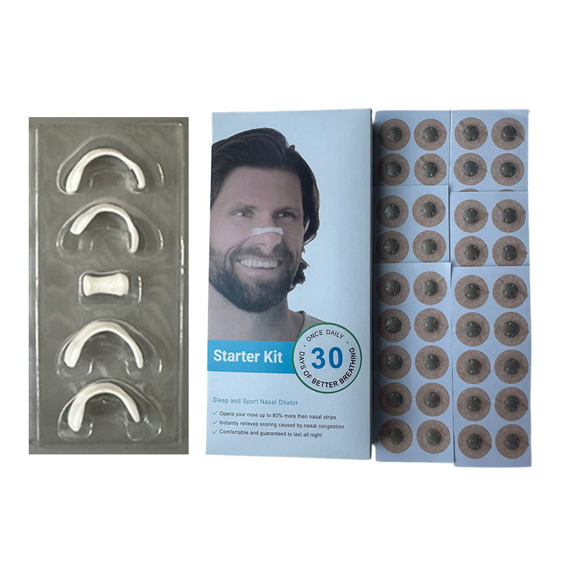 30-pair kit with 4 white magnetic bands, round tabs