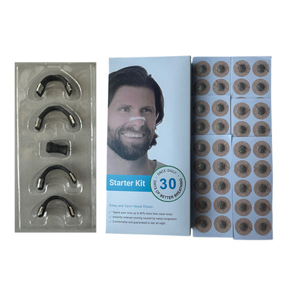 30-pair kit with 4 black magnetic bands, round tabs