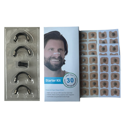 30-pair kit with 4 black magnetic bands and sheets of adhesive tabs